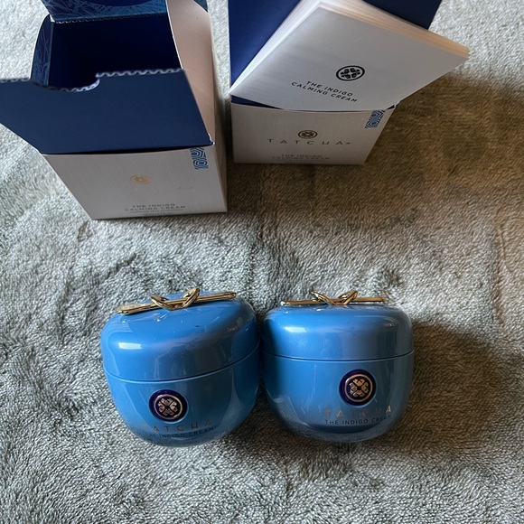 Tatcha Indigo Calming Cream - Cream and Blue Packaging - Picture 4 of 8